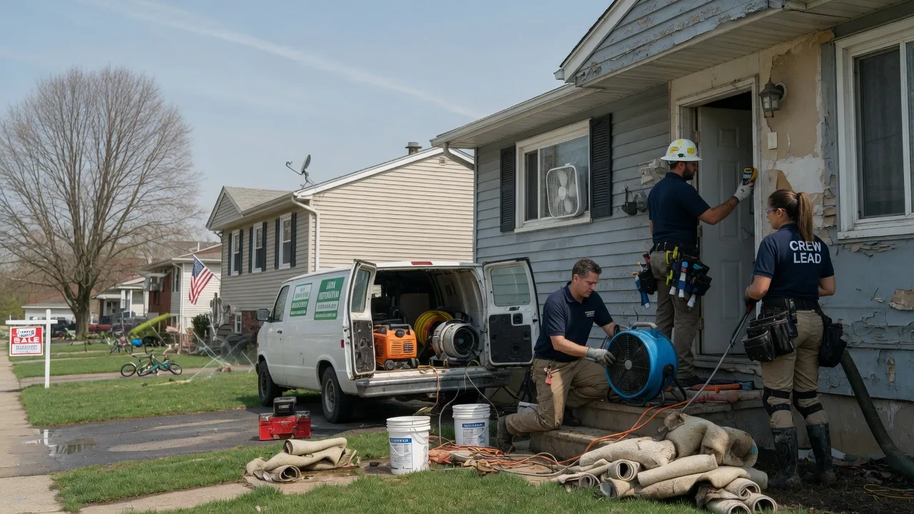 Flood Cleanup in Griffithsville, WV near me